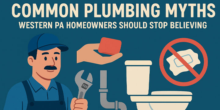 Common Plumbing Myths Western PA Homeowners Should Stop Believing
